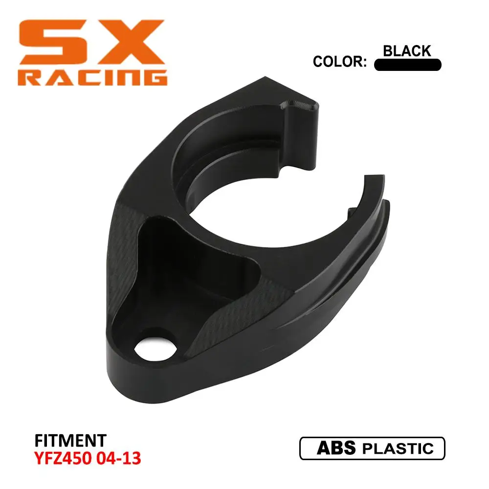

Аксессуары для мотоцикла, Черная Пластиковая направляющая цепи для маятника для мотоцикла YAMAHA YFZ450 YFZ 450 2004-2013, Мотокросс, кроссовый питбайк