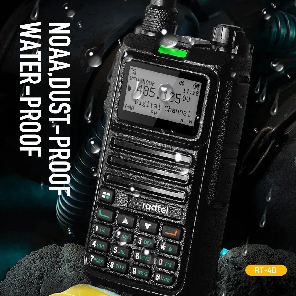 Radtel RT-4D DMR Радио Цифровая рация Двухрежимная аналоговая двусторонняя