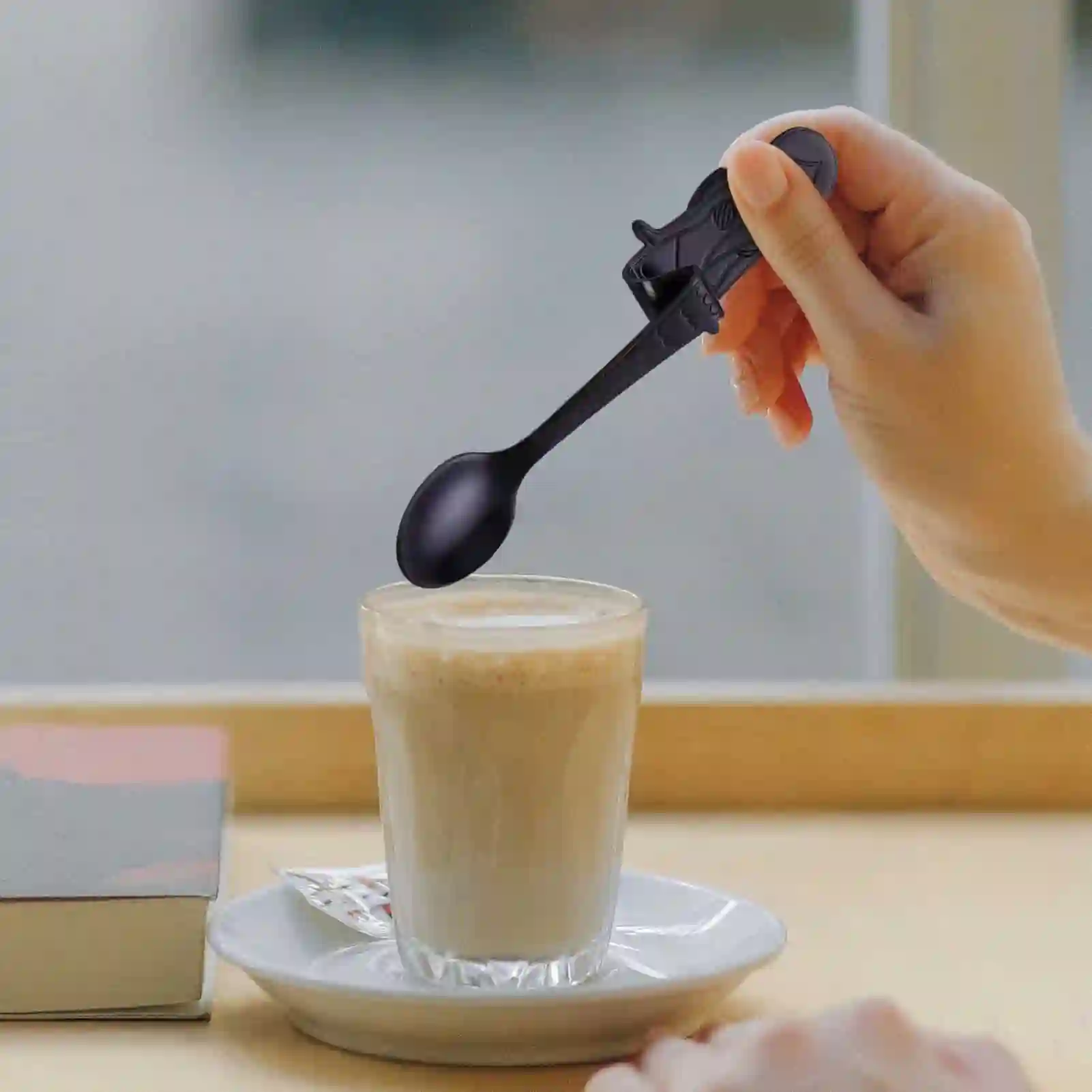 

Coffee Spoons Mermaid Cartoon Mini Spoons Stainless Steel Made Silver Gold Rose Gold Colorful Black 5'Spoons For Coffee Tea