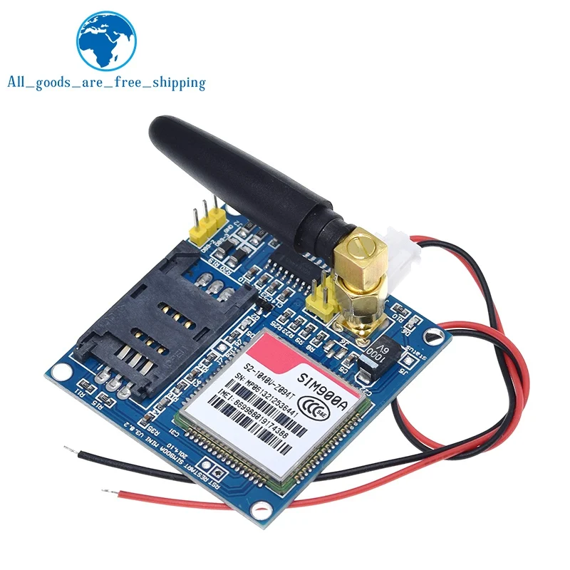 Sim900a Sim900 Mini V4.0 беспроводной модуль передачи данных Gsm Gprs комплект платы с антенной C83