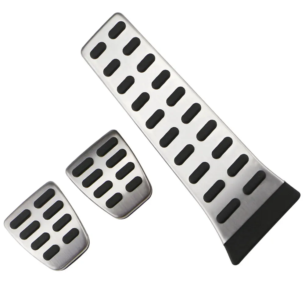 Xburstcar Авто Нержавеющая сталь чехол для педали газа тормоза автомобиля Запчасти