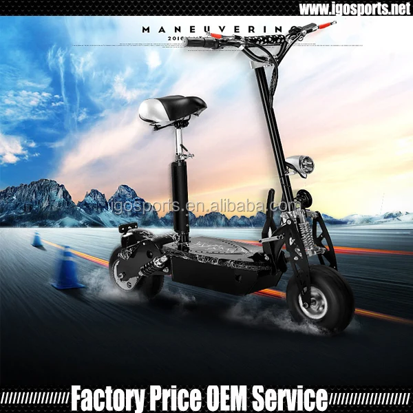 brushless motor electric scooter with 1300w motor