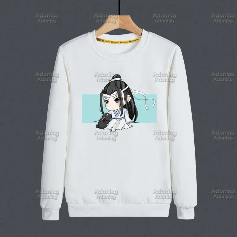 Толстовка Mo Dao Zu Shi Graphic Wei Wuxian Lan Wangji для мужчин милый осенний свитшот в стиле