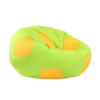 extra large stuffed animal storage bean bag chair cover for toy storage for kids waterproof football printed