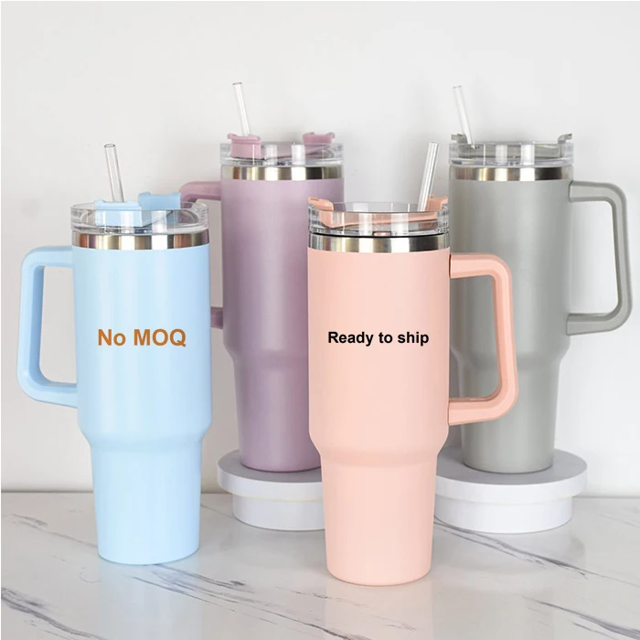 

Новинка, большой емкости, дорожная кружка Stanley 40 унций, вакуумный стакан для закалки, с ручкой и крышкой, уличная чашка с логотипом на заказ