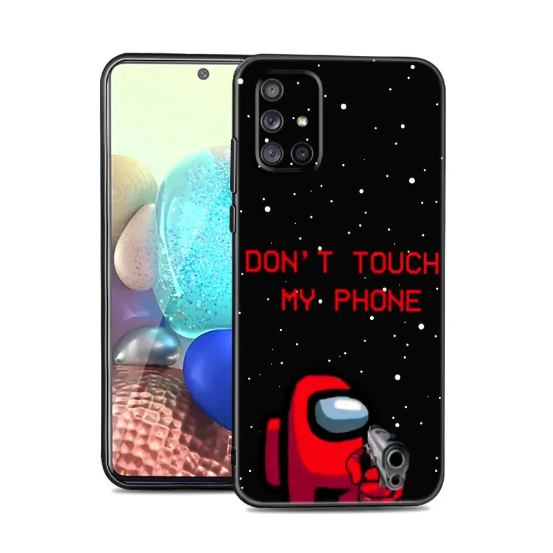 hot game among us phone case for samsung galaxy a21 a30 a50 a52 s a13 a22 a32 a33 a53 a73 5g a11 a12 a31 a51 a70 a71 a72 cover free global shipping