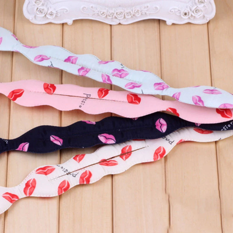 

Rabbit Ear Hair Picker Korea Style Printing Magic Clip Fashion Lazy Curling Curling Iron Hair Band Hair Accessories Headwear