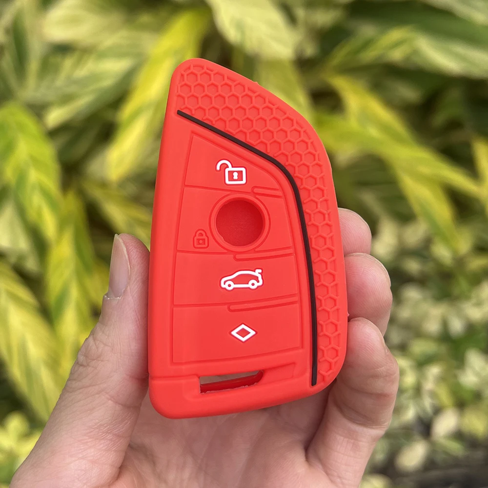 

Силиконовый чехол для автомобильного ключа, мягкий чехол с дистанционным управлением для BMW 1, 2, 3, 4, 5, 6, 7 серии X1 X2 X3 X4 X5 X6 F10 F20 F30 F45 F46 F48 G20 G30 G32 G12