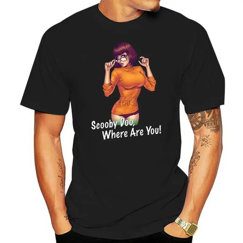 

New Popular Sexy Velma Men's T-shirt Cotton Short Sleeve T Shirt Tee Clothing