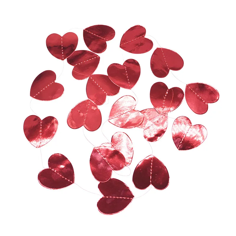 Бумажная гирлянда MOONBIFFY сердце 2 м