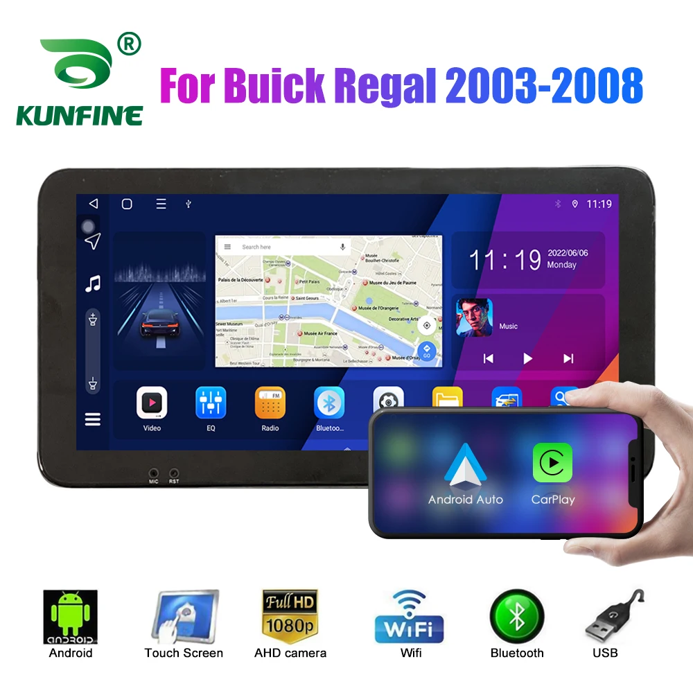 

10.33 Inch Car Radio For Buick Regal 2003-2008 2Din Android Octa Core Car Stereo DVD GPS Navigation Player QLED Screen Carplay