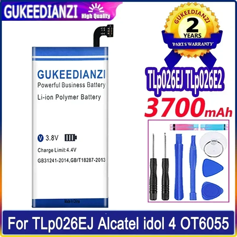 3700 мАч TLp026EJ TLp026E2 Аккумулятор для мобильного телефона ALCATEL ONE TOUCH IDOL 4 IDOL4 6055K OT-6055 6055B