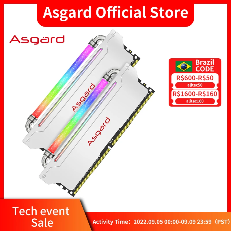 Asgard W3 2 0 RGB оперативная Память DDR4 8GBx2 16Gx2 3600 МГц 4000 Поддержка Intel XMP двухканальная DIMM