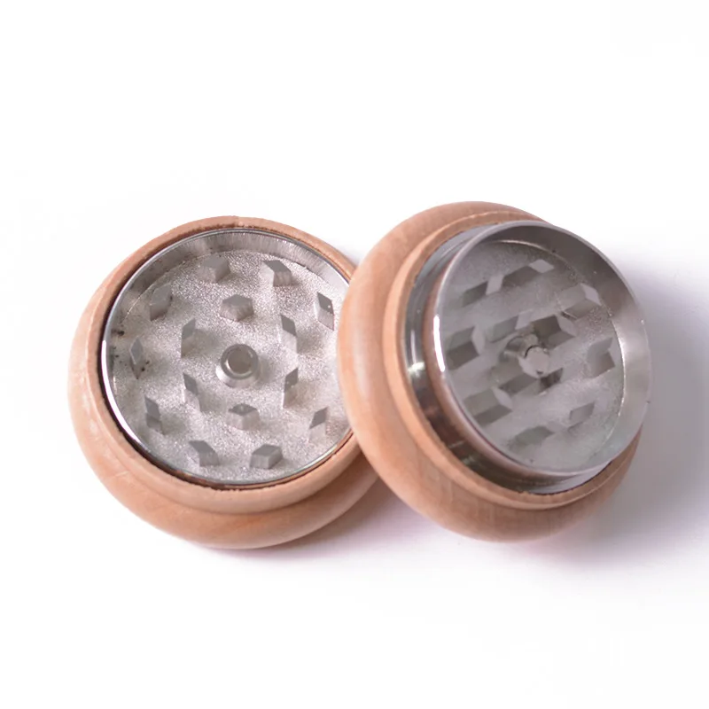 

55mm Wood Herb Mill Spice Grinder