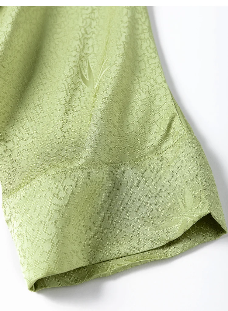 Элегантная футболка BirdTree из 100% натурального шелка женская блузка с рукавом