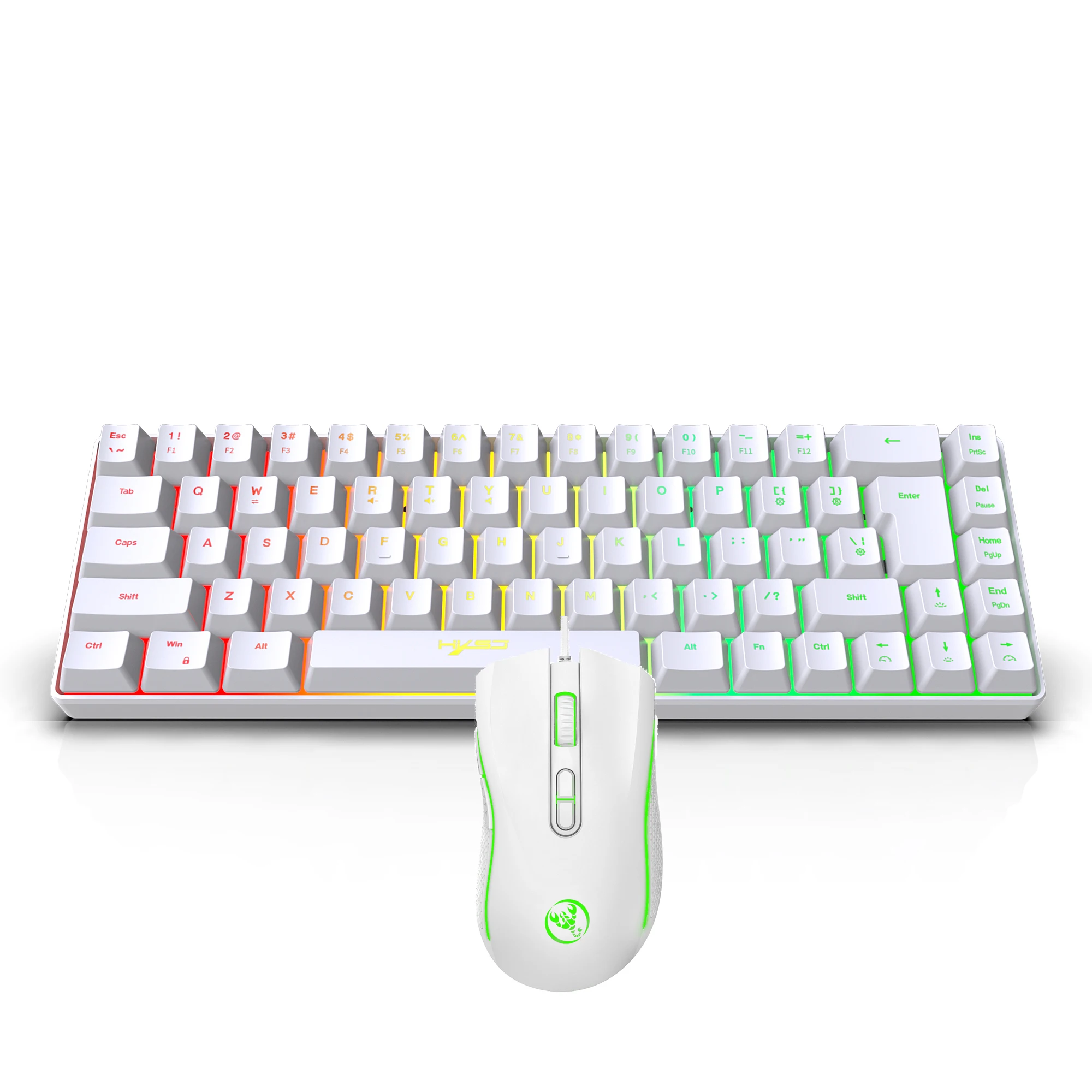 Новое поступление 2024 проводные игровые клавиатуры и мыши с RGB-подсветкой