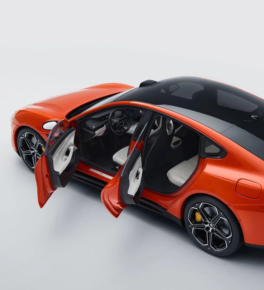 Xiaomi Su7 Оригинальная Модель Автомобиля Из Сплава В Масштабе 1:18 Полноразмерная