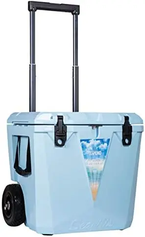 

Cooler with Wheels and Retractable S.S.Handle