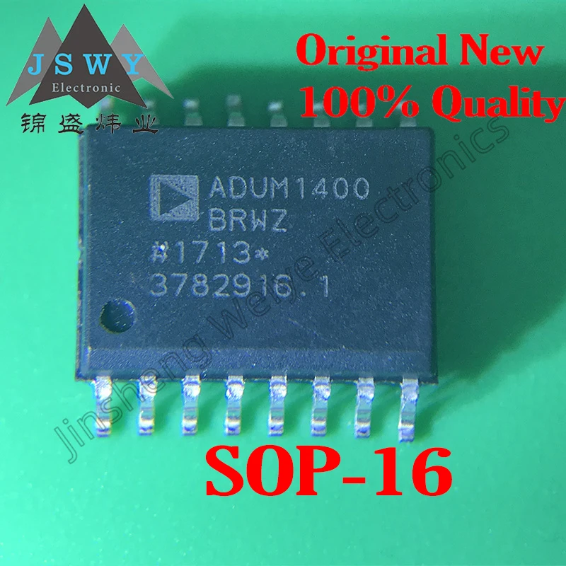 

10PCS ADUM1400CRWZ ADUM1400 ADUM1400BRWZ SMD SOP16 Digital Isolator Chip IC 100% Brand New Free Shipping Electronics