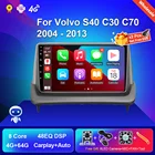 Автомагнитола 2 Din для Volvo S40 C30 C70 2004-2013, мультимедийный видеоплеер, навигация GPS, интеллектуальная система, стерео 2 Din