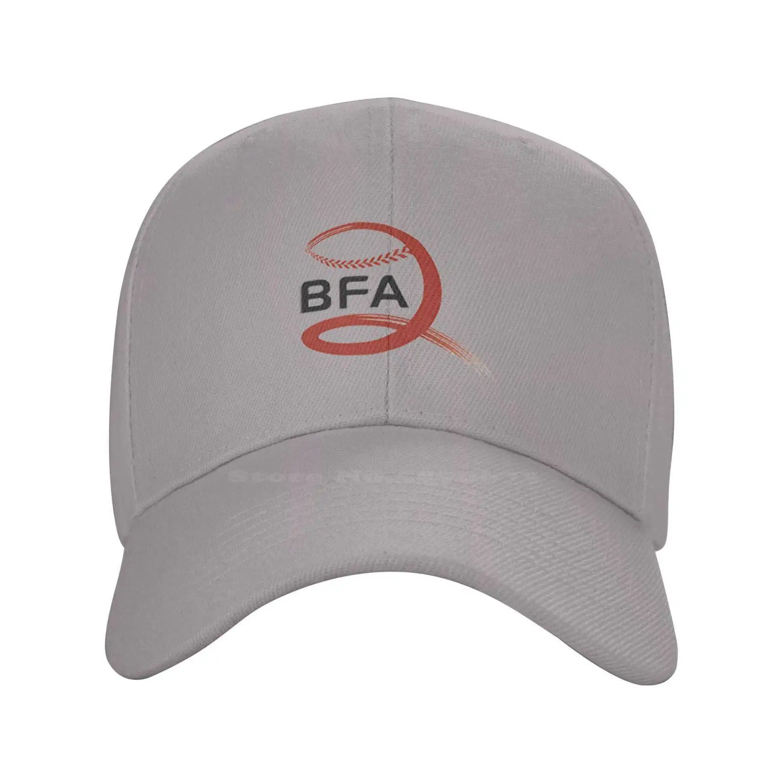 

Бейсбольная Федерация Азии с графическим логотипом, Повседневная джинсовая стандартная бейсбольная кепка