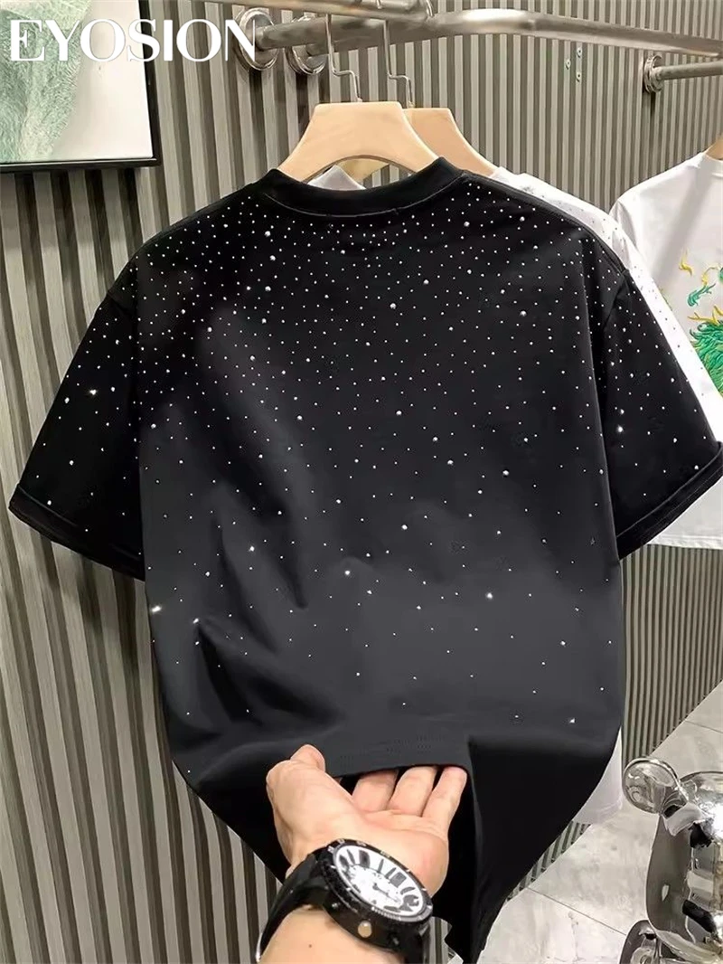 Футболка мужская с круглым вырезом х/б свободного покроя