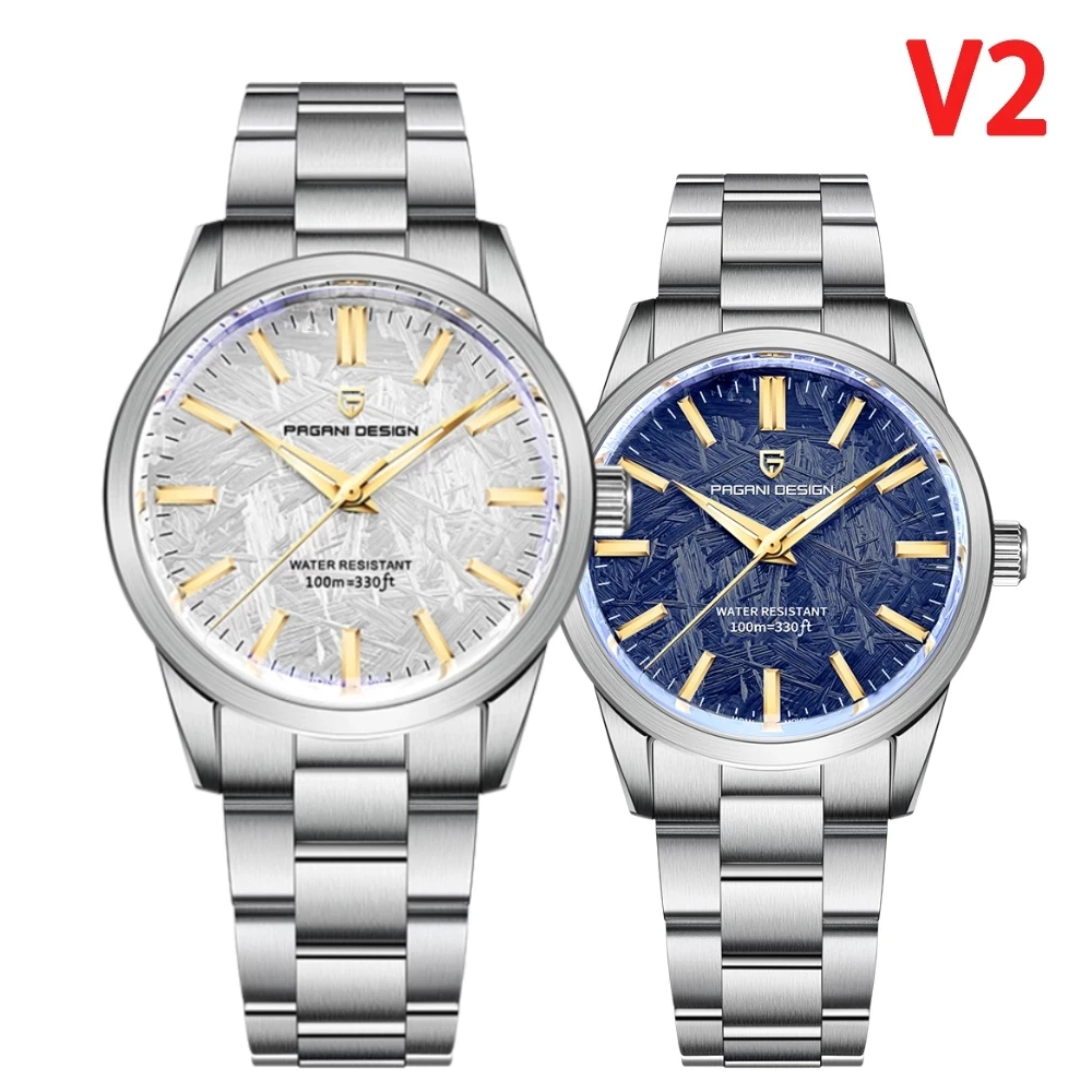 

2022 PAGANI DESIGN New Men Quartz WatchesTop Brand Sapphire Glass AR Coated Watch100M Waterproof Stainless Steel Watch for Men