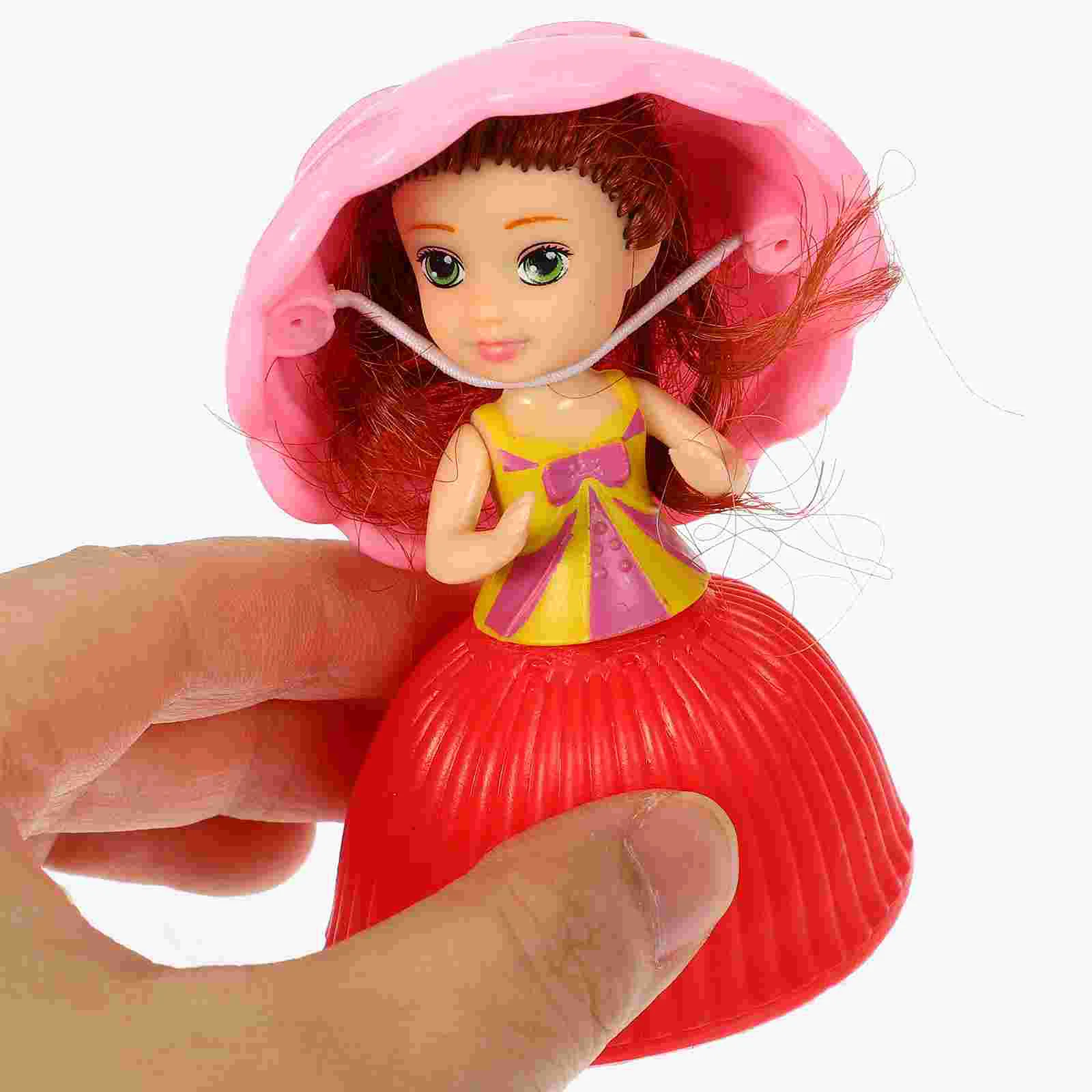 3 шт. мини капкейк сюрприз Подарочные игрушки (случайный цвет и стиль) Сюрприз