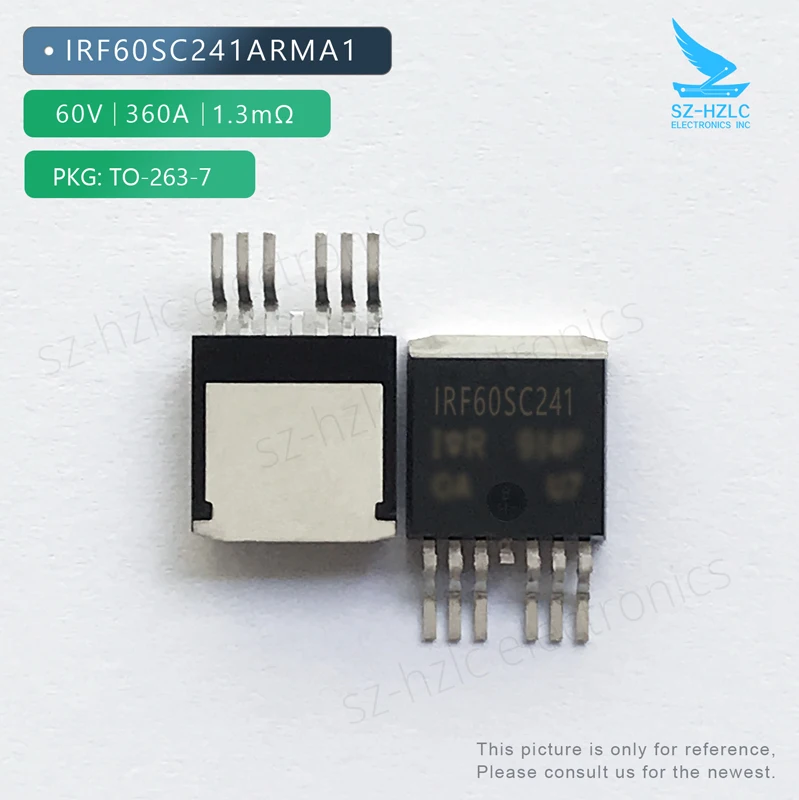 Irf60sc241cabinet 1 60V 360A 1.3mΩ Nmos TO-263-7