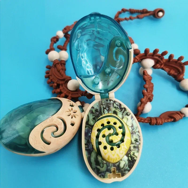 Ожерелье Disney Moana2 Сердце те Фти Моана Мауи детское музыкальное ожерелье кулон