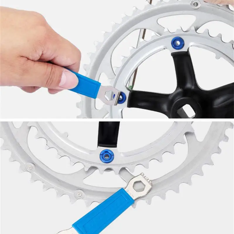 Ключ TOOPRE MTB велосипедный со стальными зубьями комплект кривошипных ключей цепные