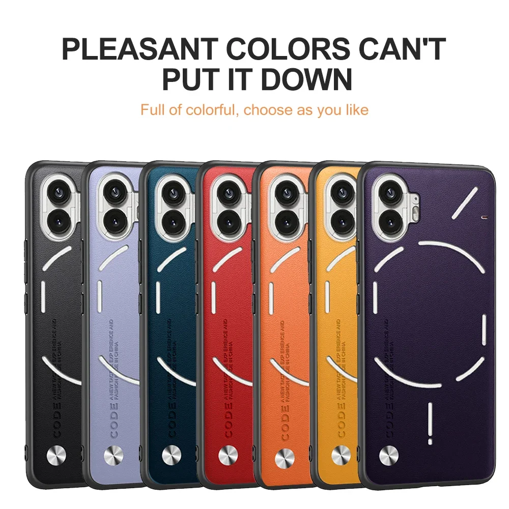 NothingPhone 2 Чехол Кожаный противоударный защитный чехол для телефона ничего 1 (2) (1)