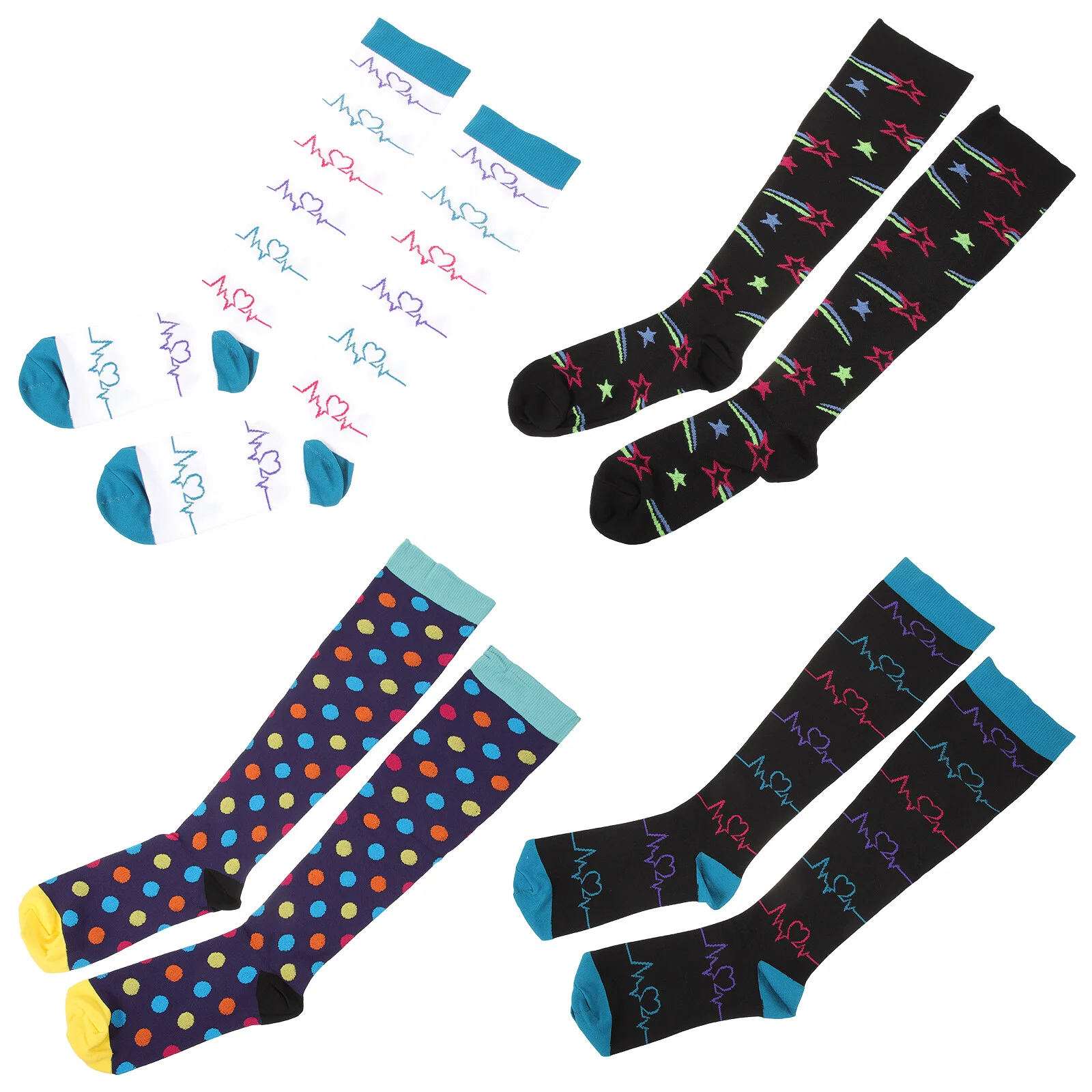 Mens Athletic Socks Socks Compression Accessories Nurses Bulk Sports Nurse Stockings Week Work Kit Nursing Badge Items Gifts