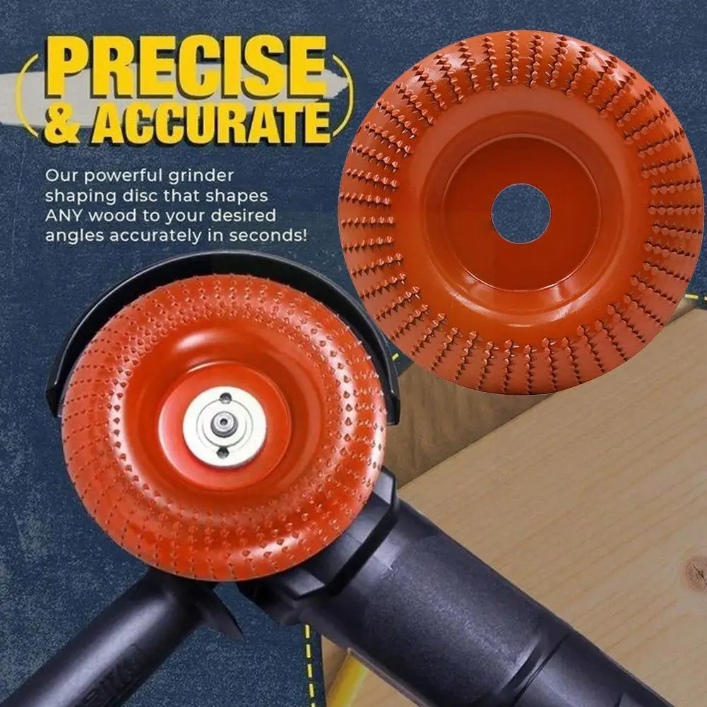 

1pc Bore 10cm 16mm Wood Grinding Polishing Wheel Rotary Disc Sanding Wood Carving Tool Abrasive Disc Tools For Angle Grinde O6M1