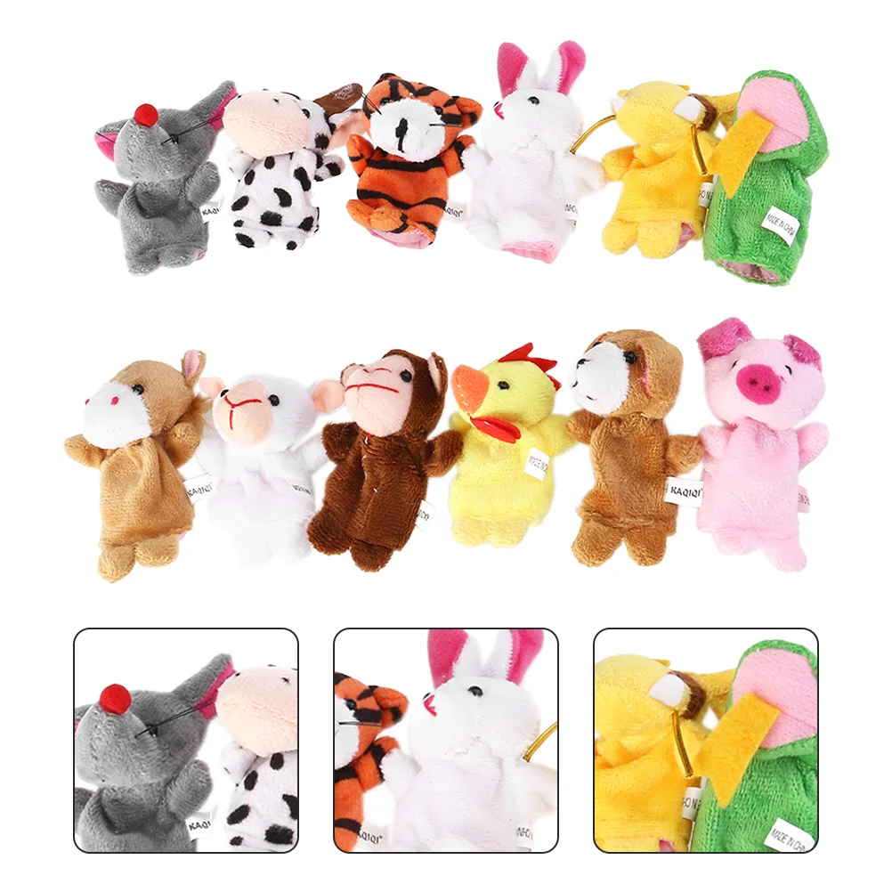 

Finger Puppet Household Toys Story Supply Accessory Adorable Puppets Dolls Wear-resistant Infant