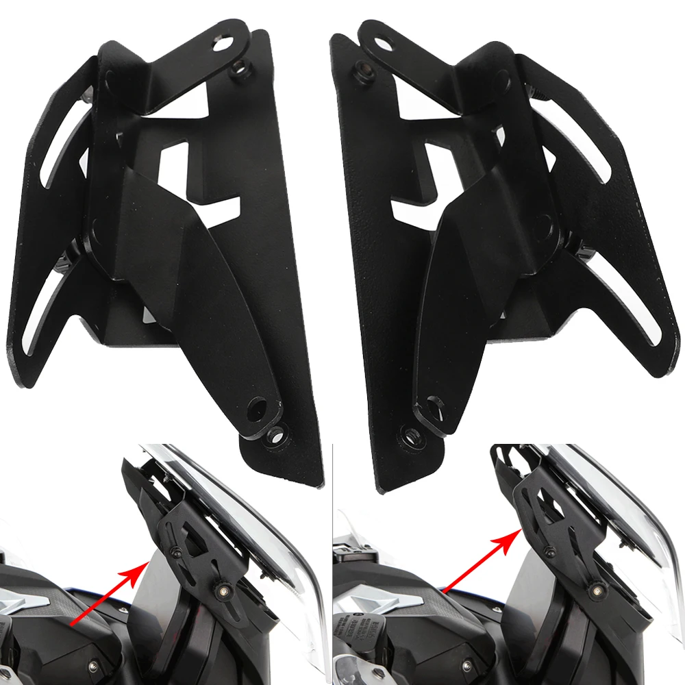 

Для BMW C400X C 400X C400 X 2018 2019 2020 2021 2022 лобовое стекло мотоцикла, регулируемый кронштейн, дефлектор, регулятор стекла, лобовое стекло