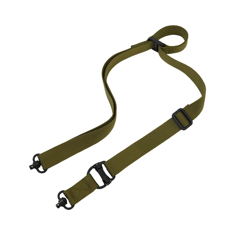 

Outdoor Sports 2 Point Nylon Gun Sling Outdoor Sling Outdoor Sport Tactical Nylon Sling Hunting for Indoor Adjustable Belt Strap