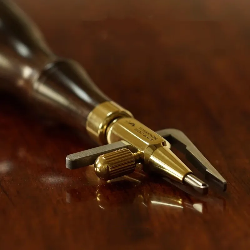 Машина для прорезания кожи YORKSHINE ручной работы Сменное лезвие из стали M390 1 0/1 5/2 0