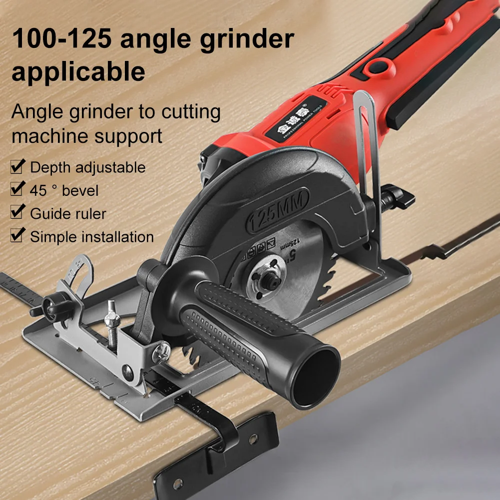 Держатель для угловой шлифовальной машины стойка с утолщенной основой держатель