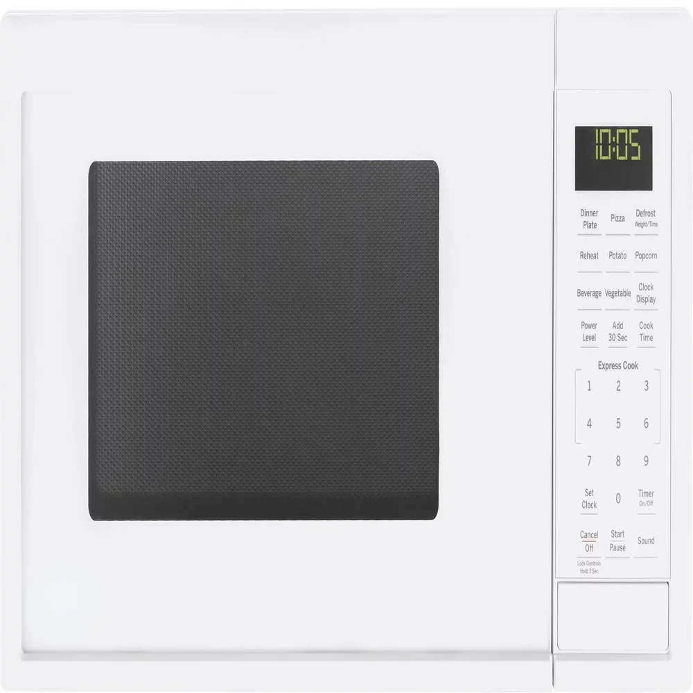 

0.9 Cubic Foot Capacity Countertop Microwave Oven, White, JES1095DMWW