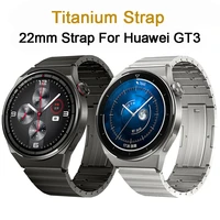 22 mm titanium strap for original huawei watch gt 3 pro titanium metal upgraded watchband for huawei gt 3 gt 2 pro 2e wrist band