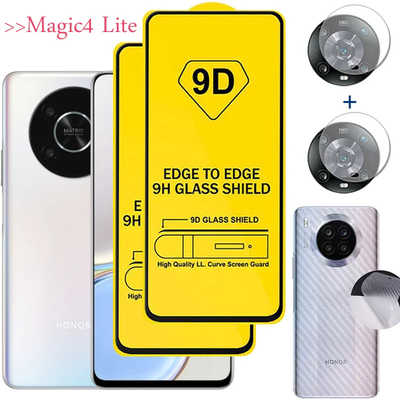 

Honor Magic4 Lite 5G Glass Tempered Glass For Honor Magic 4 Lite Screen Protector Huawei Honor Magic4 Lite Glass Front + Back Film Honor Magic4 Light Camera Film Cristal Templado Honor-Magic4-Lite-5G Phone Accessories
