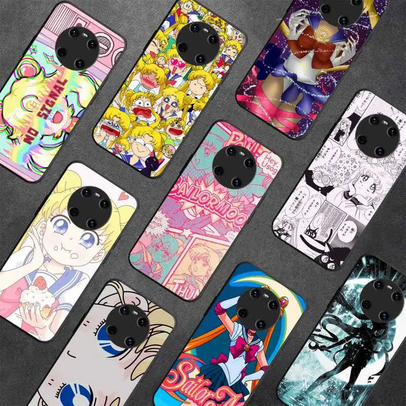 

Bandai sailor moon Phone Case For Huawei Y5 Y62019 Y52018 Y92019 funda case for 9prime2019