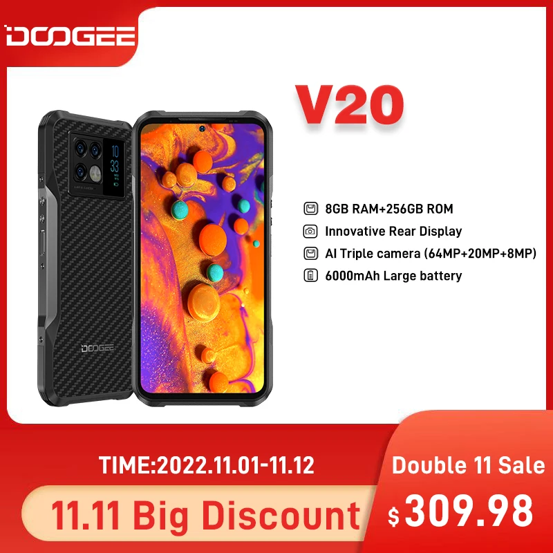 Kup DOOGEE V20 Dual 5G 6.43