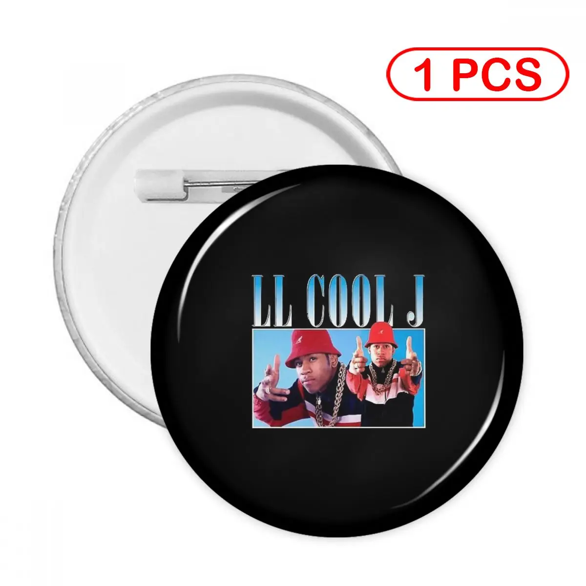 

Wife LL Cool J Pins Creative Brooch Jewelry Decor Metal Pin Badge Girl Child Broche Button Clothes Gift