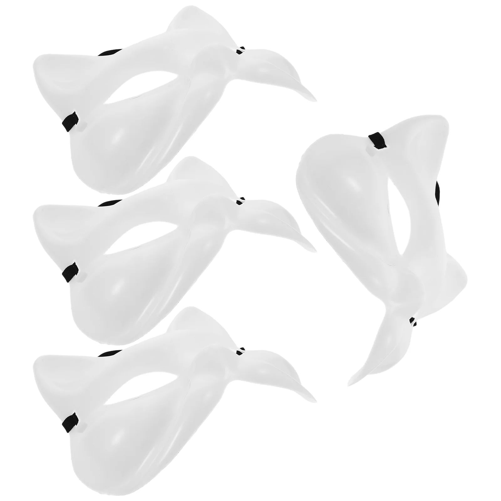 

Prom Supplies Hand Painting Masks For Adults Masquerade Women White Party Blank