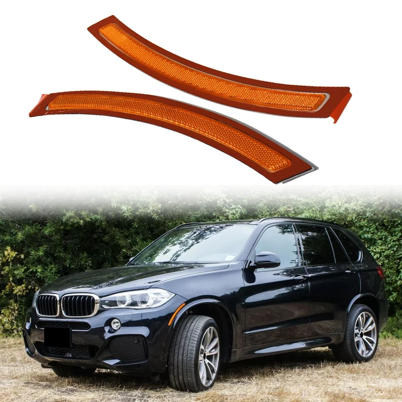 

1 пара, фонари для переднего бампера BMW F15 F85 X5 2014-2017