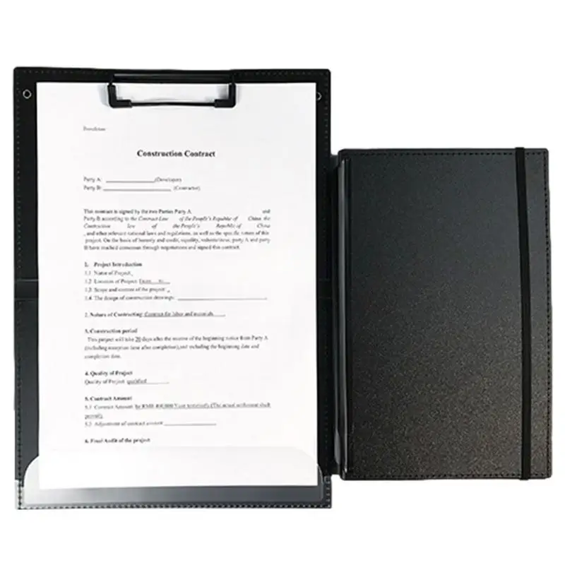 

Nursing Clipboard Pocket Size Nurse Clip Board Waterproof And Smooth Black File Holder Designed For Classroom And Office Use