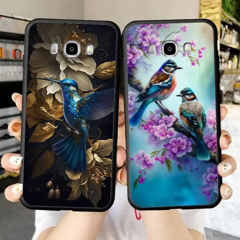 

lovely birds Phone Case For Samsung Galaxy J4 plus J6 J5 J72016 J7prime cover for J7Core J6plus