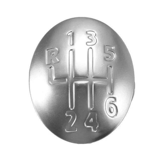 

5/6 скоростная ручка переключения передач для автомобиля, значок, эмблема, накладка на крышку багажника для Renault Clio Megane Scenic duster, хромированные аксессуары для автостайлинга